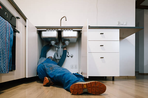 Professional Leak Detection technician working in Liberty, NC